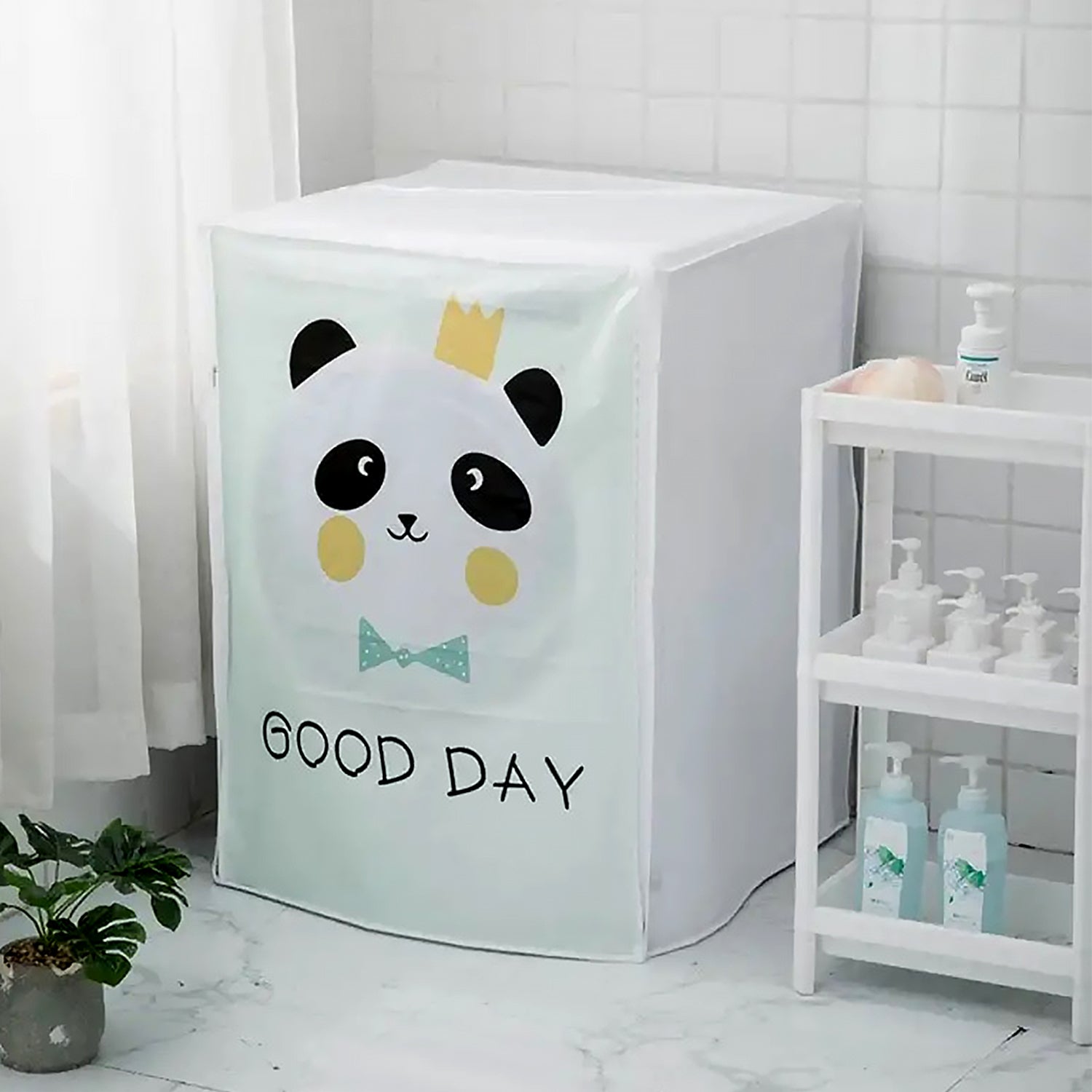 Washing Machine Cover Tumble Dryer Cover Sun Protection, Dustproof Washing Machine Protective Cover (85×60×55 cm) Your Brand