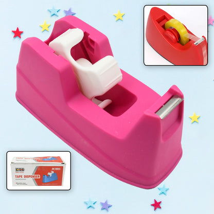 Plastic Tape Dispenser Cutter for Home Office 1 Pc 631 gm