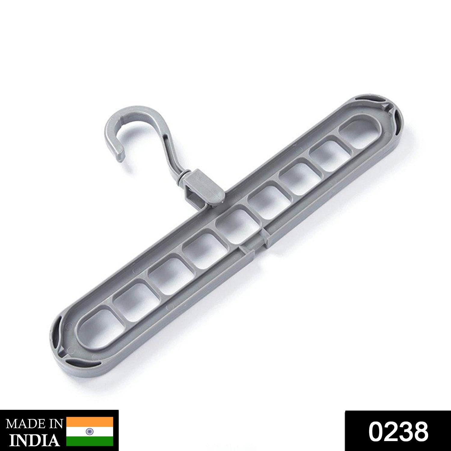 9 Hole Plastic Hanger Hanging hook Indoor Wardrobe Clothes Organization Storage Balcony Windowsill Suit Racks Your Brand