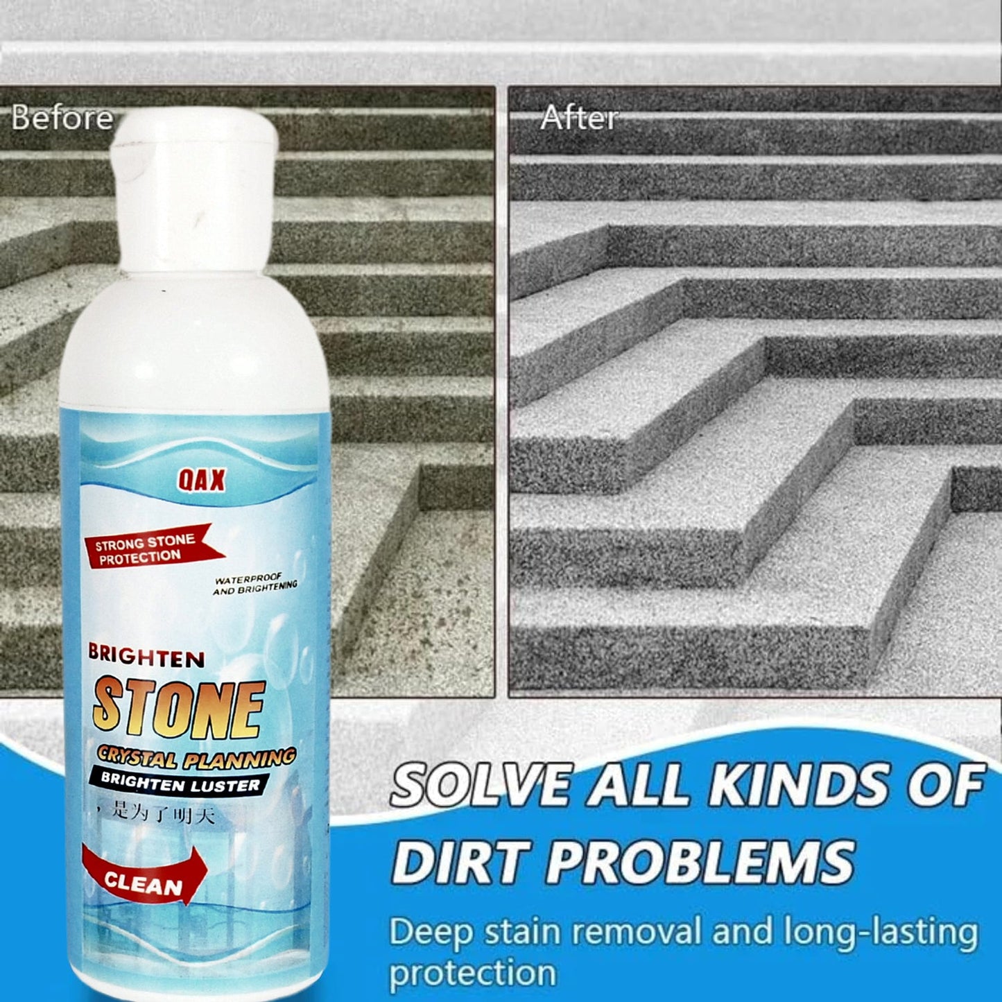Stone Stain Remover & Crystal Plating Cleaner for Tiles (75 ML)