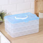 3-Layer Plastic Refrigerator Egg Storage Box (36 Grid)