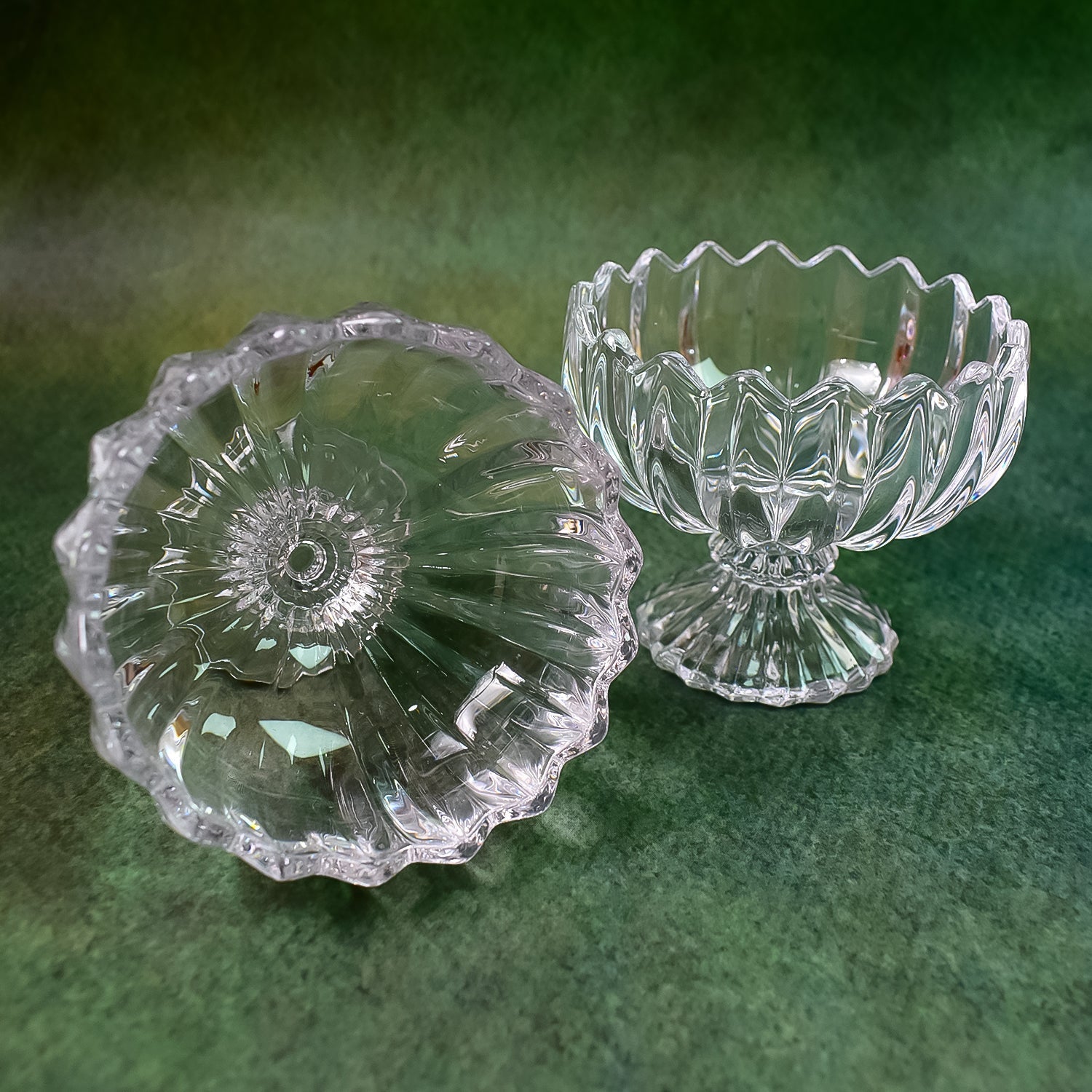 Glass Ice Cream Bowls Glass Dessert Cups for Sundae (6 pcs) Your Brand