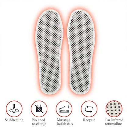 Massage Magnetic Self Heating Insole Shoe, Heating Insole for Women Men - Unisex Warm Insole - Thermal Insoles - Tourmaline Self Heating Shoe Inserts - Warm Shoe Pad (1 Pair) Your Brand