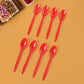 Reusable Home Dining Plastic Spoons (8 Pc)