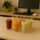 Round Clear Plastic Unbreakable Transparent Glass Set ( 300ml 6pc )