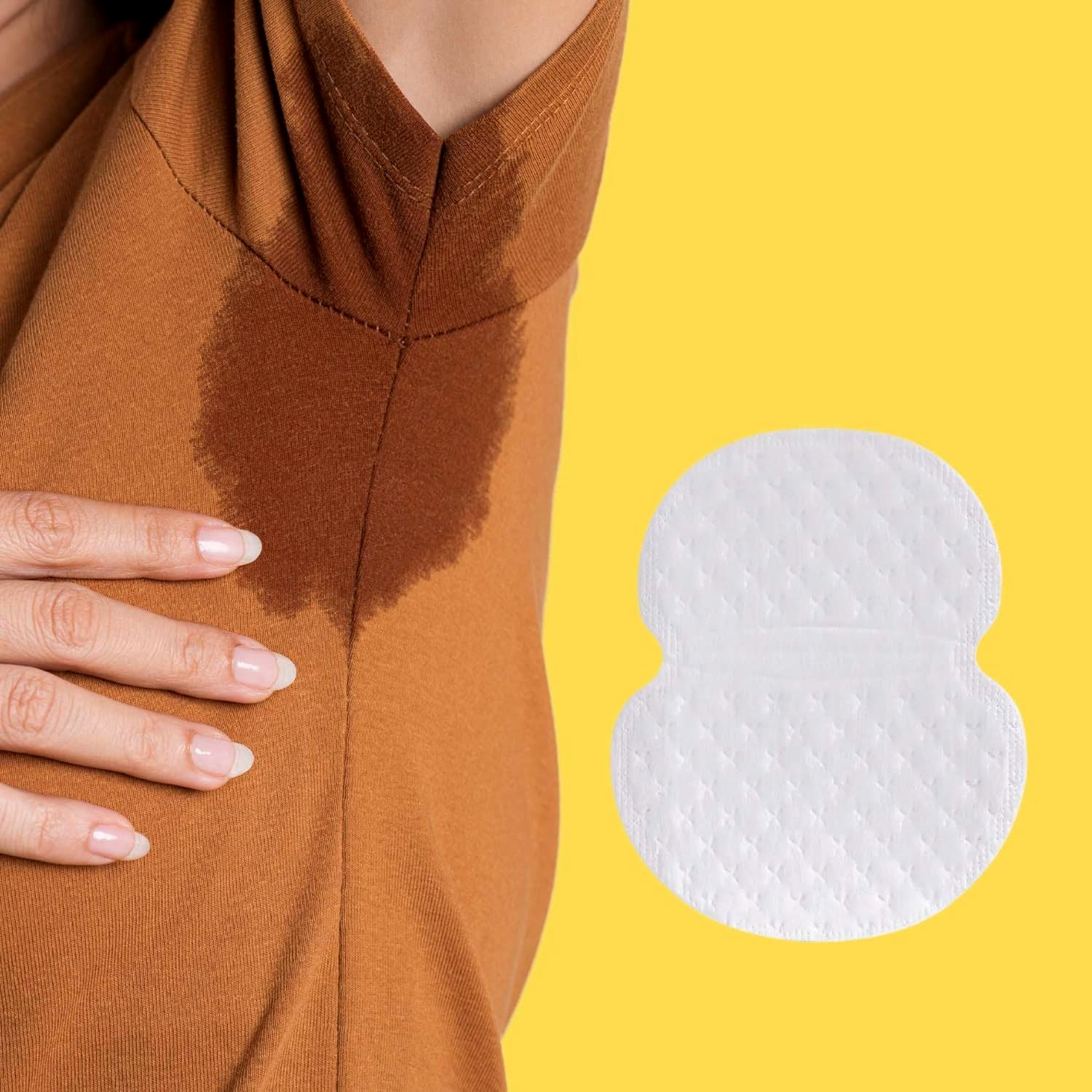 Beautiful Basics Underarms Sweat Pads Disposable (Pkts 6x 60 Pcs Set) Your Brand