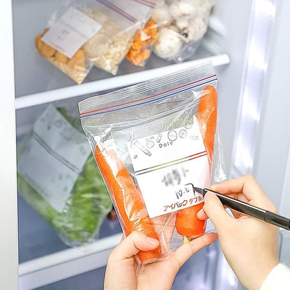 Small Food Seal Bag | Transparent Fresh Food Bags (20 Pcs Set) Your Brand