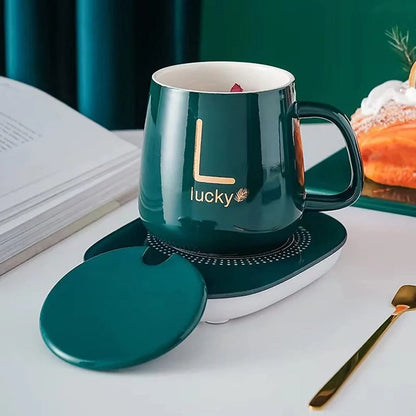 USB Coffee Mug Heater – Electric Cup Warmer (1 Set) Your Brand