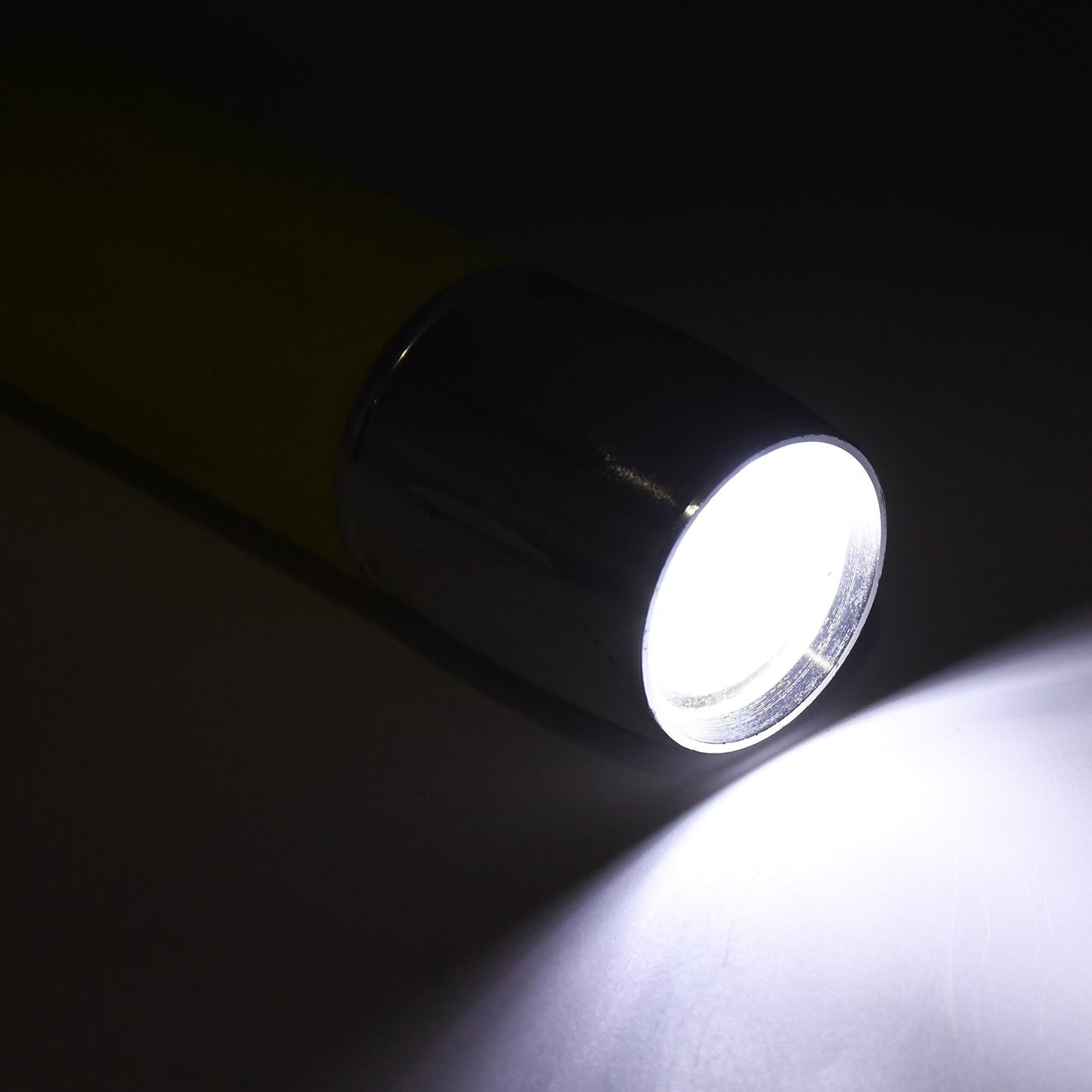 Portable Mini Torch / Flashlight LED Powerful High Lumens Pen Light Easy To Carry, Portable Pocket Compact Torch for Emergency 3 Battery operated (Battery not included / 1 pc) Your Brand