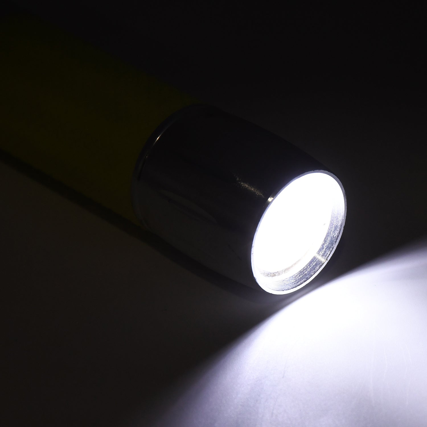 Portable Mini Torch / Flashlight LED Powerful High Lumens Pen Light Easy To Carry, Portable Pocket Compact Torch for Emergency 3 Battery operated (Battery not included / 1 pc) Your Brand