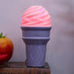 Ice Cream Cone Shape Air Freshener Humidifier (1Pc / Purple )