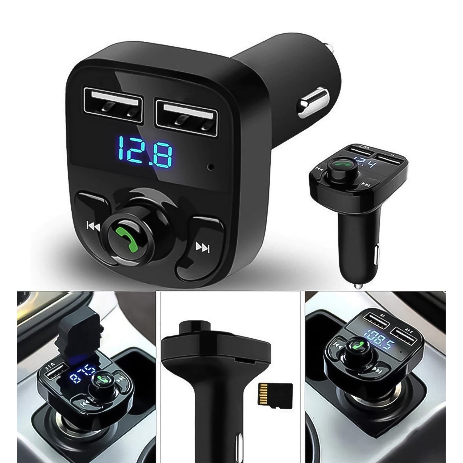 Car FM Bluetooth Transmitter
