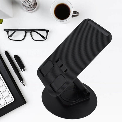 Mobile Holder Rotating Foldable Stand Height Angle Adjustable Phone Holder Stand Portable Mobile Stand for Desk with All Mobile Phones (1 Pc) Your Brand