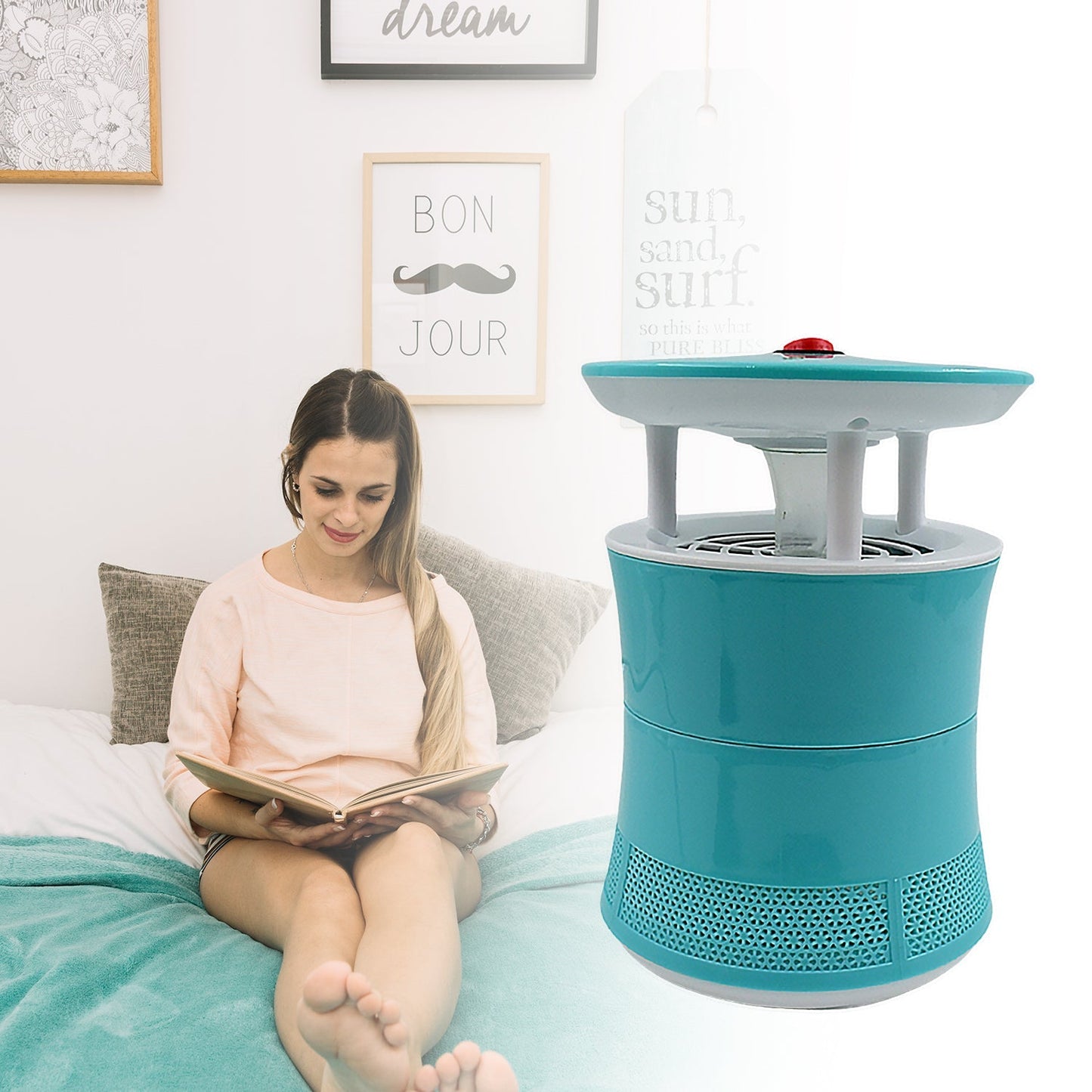Mosquito Killer Machine, Electronic Indoor Insect Killer Lamp, Bug Bedroom Mute Radiation-free Portable Fly Insect Killer Light For Home & Commercial Use. Mosquito killer lamp. Your Brand