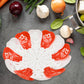 Folding Fruit Basket Hanging Stand – Lotus Shape Tray for Fruits & Vegetables (1 Pc)