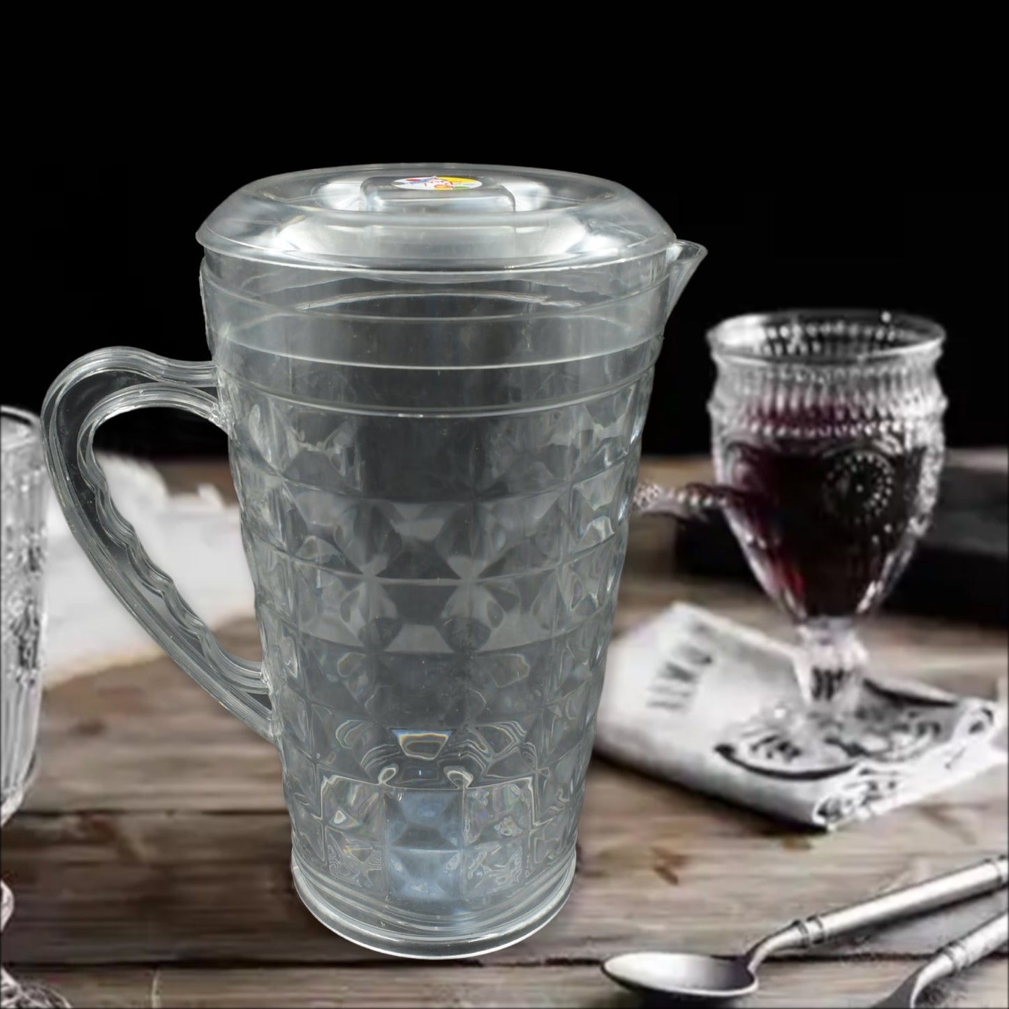 Mocktail Pet Jug Plastic Jug With lid