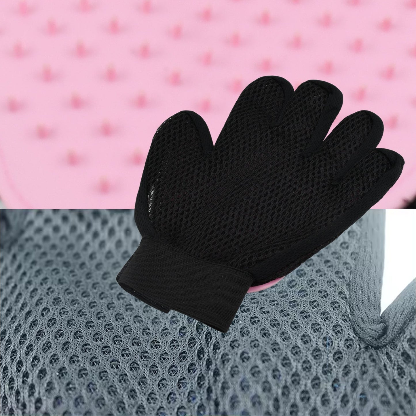 Pink  Gloves, Gloves Bathing Tool (1 Pc) Your Brand