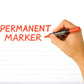 Marker Red Ink, Bold Tip, Quick-Dry Alcohol-BQased Marker (1 Pc)