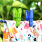 Plastic Cloth Clips for cloth Dying cloth clips (multicolour)