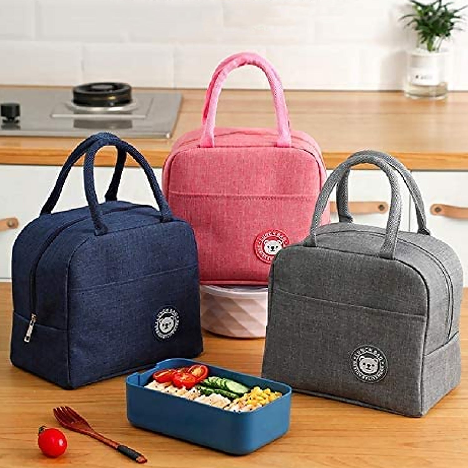 Lunch/Tote Bag for Women, Lunch Bag Women, Lunch Box Lunch Bag for Women Adult Men, Small Leakproof Cute Lunch Boxes for Work Office Picnic or Travel Your Brand