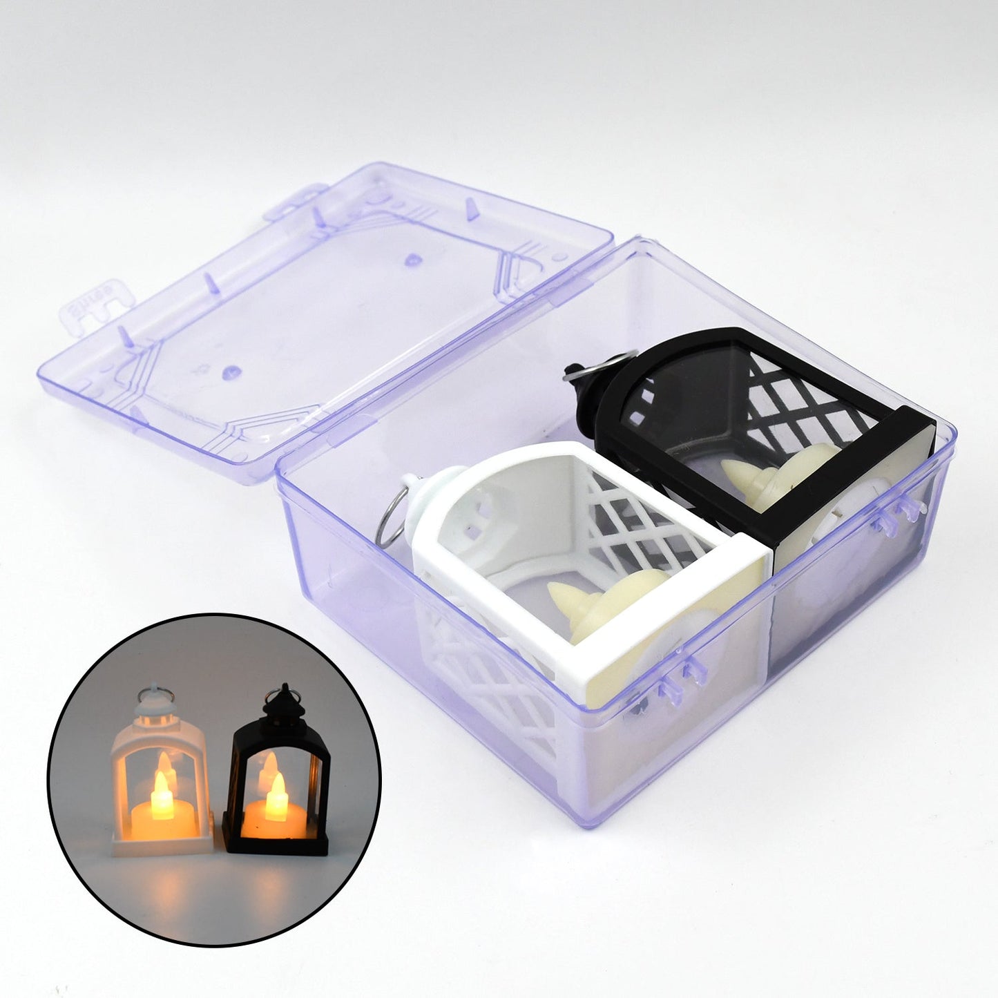 Smokeless Led Light Lantern Lamp (2 Pc) Your Brand