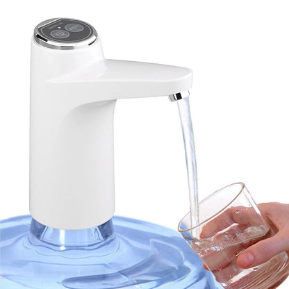 Water Dispenser, Portable Water Bottle Pump USB Charging Electric Automatic Drinking Pump, Portable Drinking Dispenser Pump for Home Kitchen Living Room Office Camping Your Brand