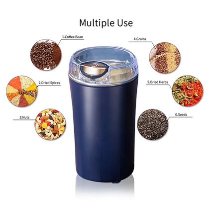 Portable 4-Blade Mini Grinder & Blender for Home & Office Your Brand