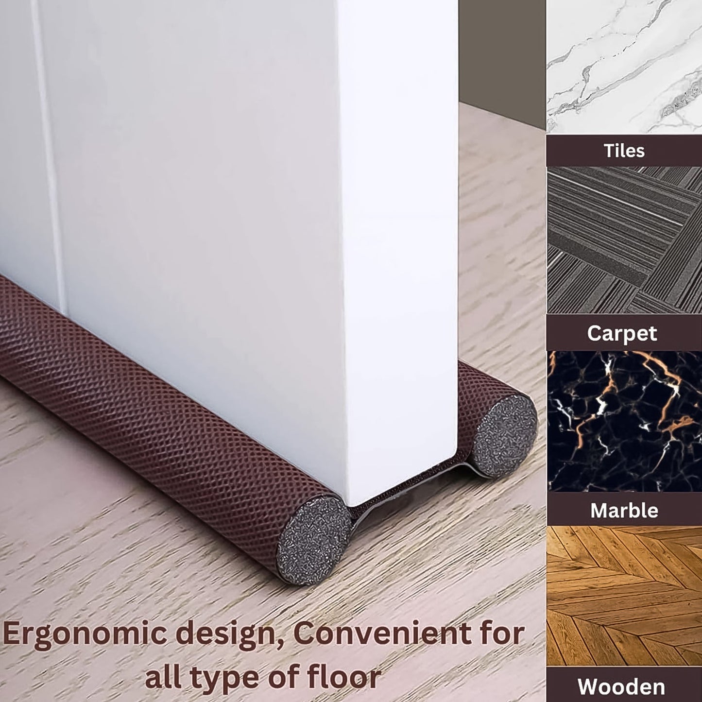 Door Draft Stopper, Twin Draft Stopper / Guard(36 Inch) Your Brand