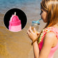 Cartoon Face Printed Water Bottle