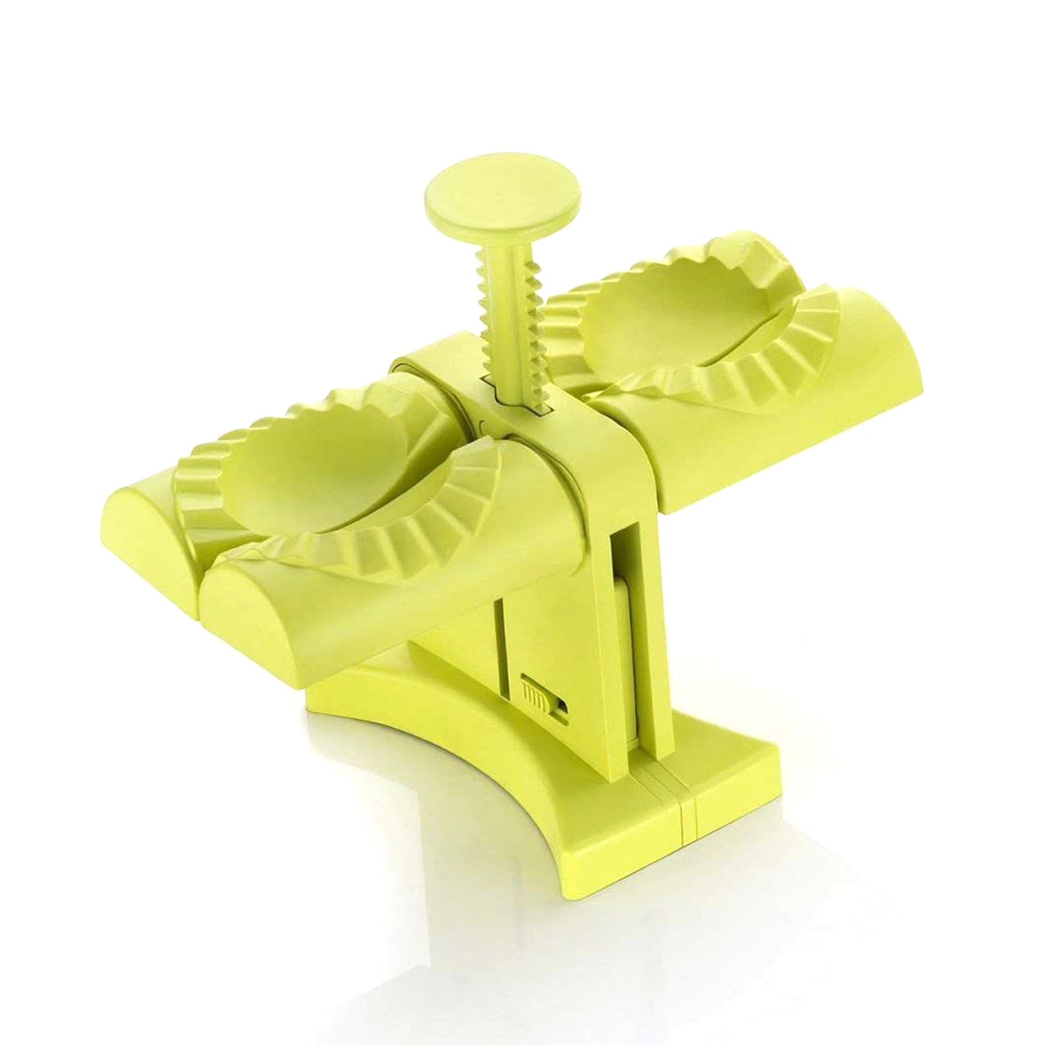 Dumpling Maker Mold,Double Head Dumpling Mold Wrap Two At A One Time,Household Dumpling Maker Mould, Easy-Tool for Making Dumplings ,Dumpling Press Mold Kitchen Accessories Your Brand