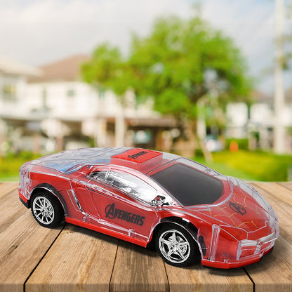 Plastic Remote Control Car, Remote Control Racing car with Two Function Backward and Forward. Handle Design Remote. Best Birthday Gift, Birthday Return Gift with Rechargeable Battery For Car Your Brand