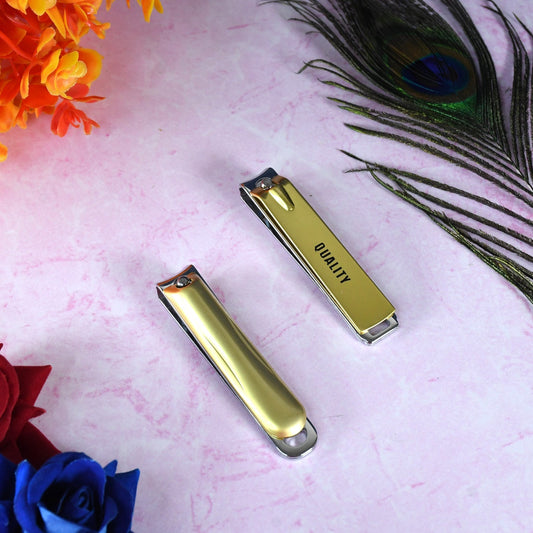 Stainless Steel Folding Portable Large Nail Clippers with Nail File (1 Pc / Mix Design) Your Brand