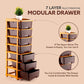 7-Layer Multipurpose Plastic Storage Drawer Organizer