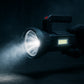 Heavy-Duty Rechargeable USB LED Hand Torch with COB Side Light (1 Pc)