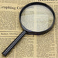 Real Glass Magnifying Lens for Reading, Breakage-Proof (50 mm)