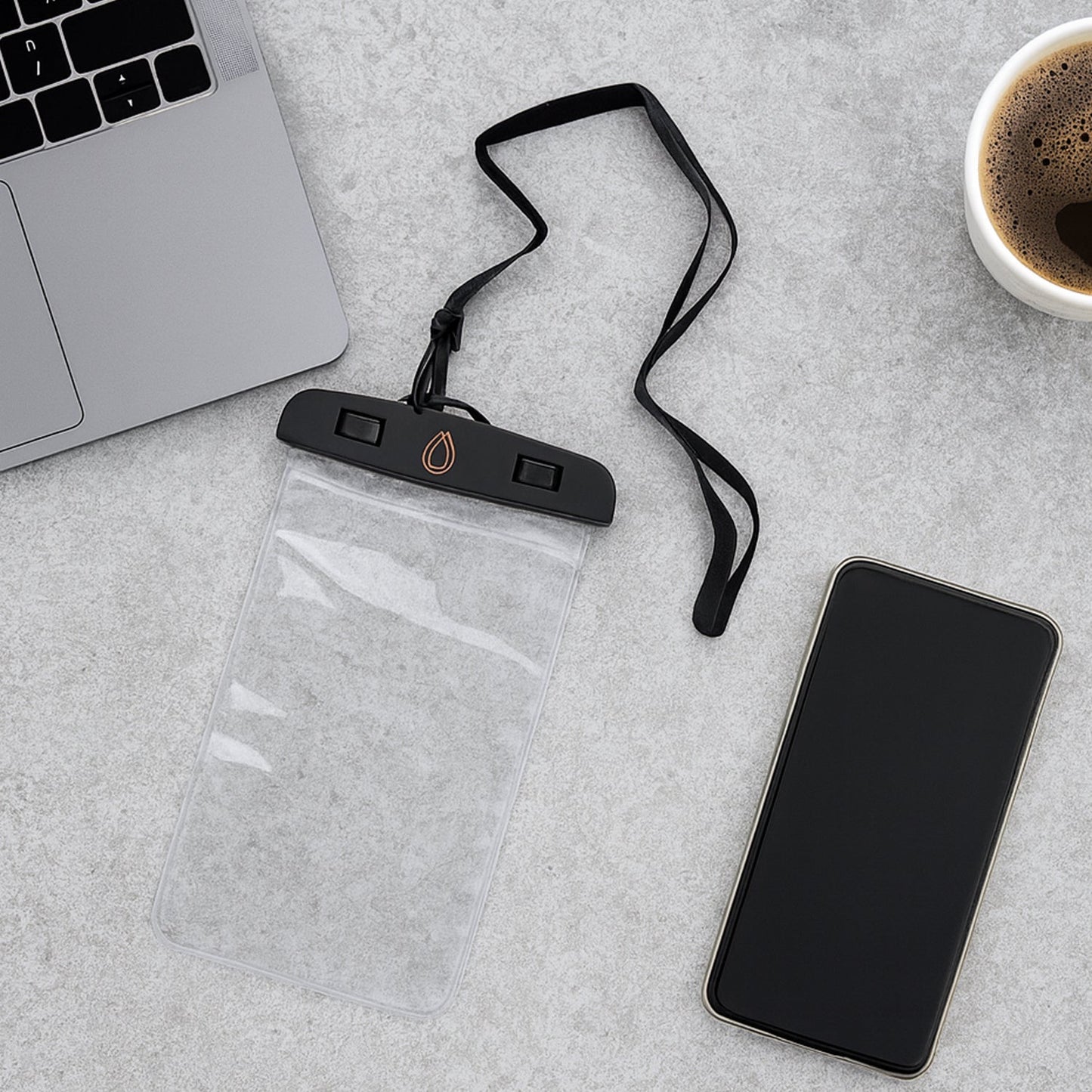 Transparent Waterproof Mobile Cover Pouch (1 Pc)