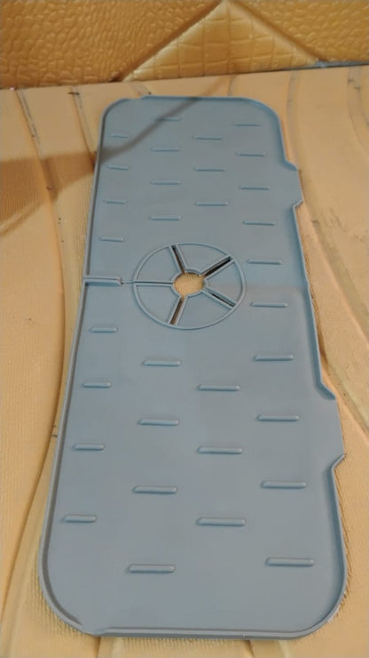 Silicone Sink Faucet Pad / Mat (1 Pc / 33x12 Cm)