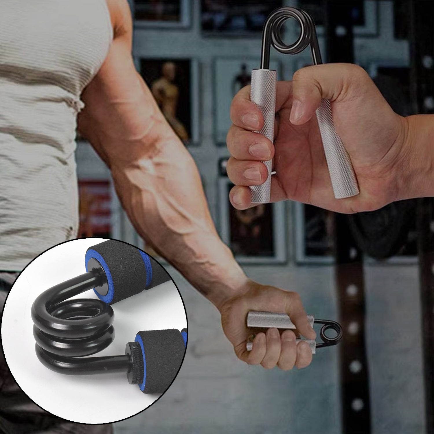 Hand Exerciser, Hand Gripper / Finger Strengthener (1 Pc / 250LB) Your Brand