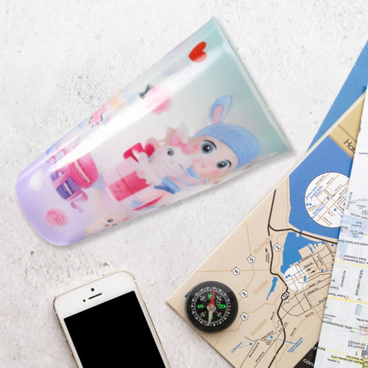 Unicorn Water Bottle with Straw & Lid for Kids (Without Light) Your Brand