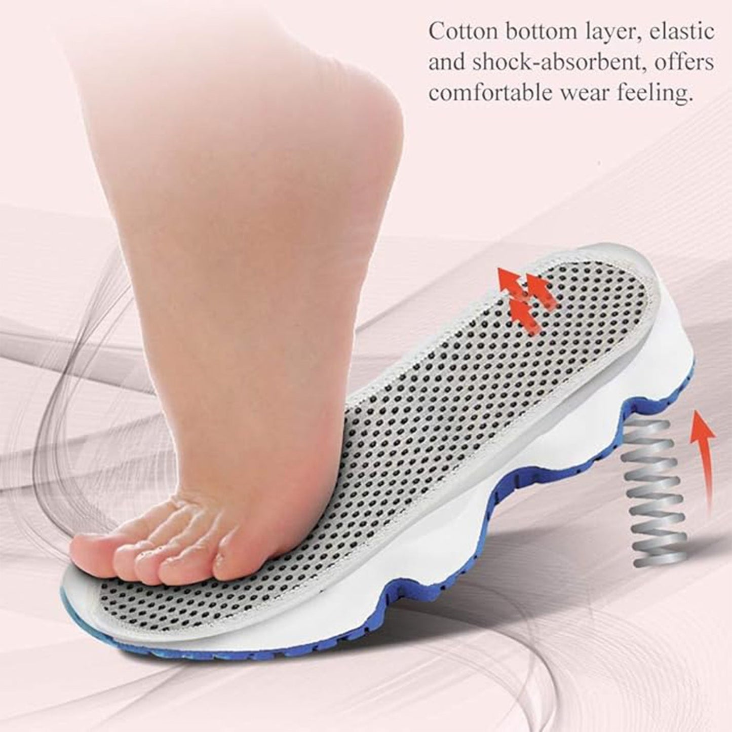 Massage Magnetic Self Heating Insole Shoe, Heating Insole for Women Men - Unisex Warm Insole - Thermal Insoles - Tourmaline Self Heating Shoe Inserts - Warm Shoe Pad (1 Pair) Your Brand