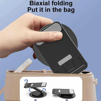 Mobile Holder Rotating Foldable Stand Height Angle Adjustable Phone Holder Stand Portable Mobile Stand for Desk with All Mobile Phones (1 Pc) Your Brand