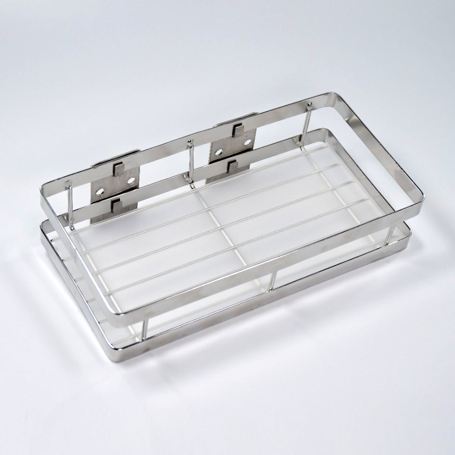 25 cm Metal Space Saving Multi-Purpose rack for Kitchen Storage Organizer Shelf Stand. Your Brand