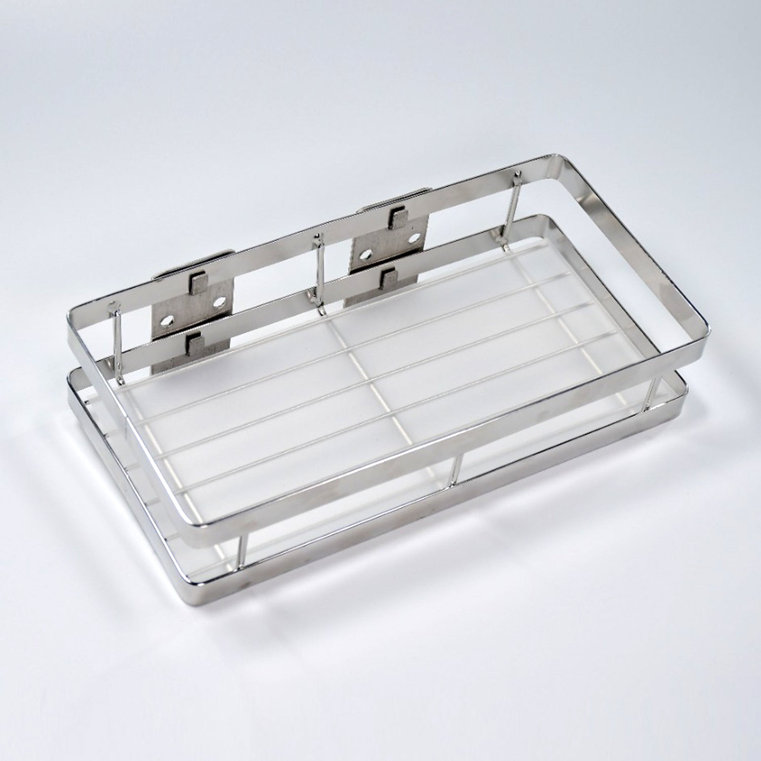 25 cm Metal Space Saving Multi-Purpose rack for Kitchen Storage Organizer Shelf Stand. Your Brand