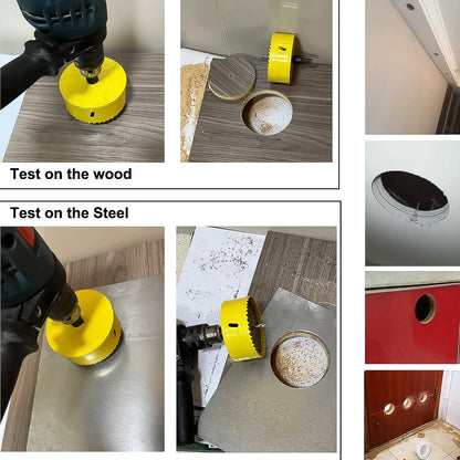Door Lock Installation (22mmx150mm) Hole Saw Kit (1 Set) Your Brand