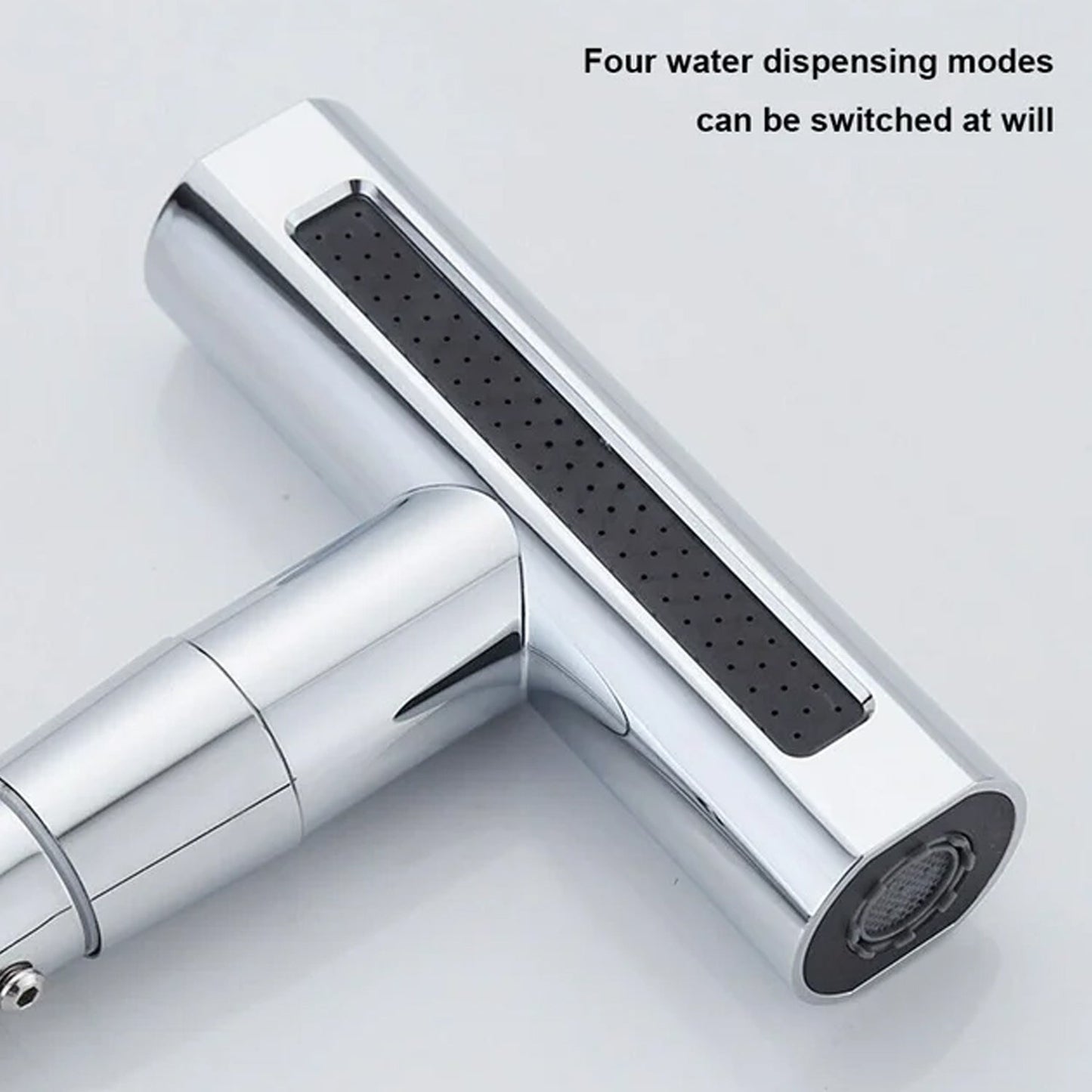 Multifunction Shower Waterfall Kitchen Faucet, 360° Rotation Waterfall Kitchen Faucet, Touch Kitchen Faucet, Faucet Extender for Kitchen Sink, Swivel Waterfall Kitchen Faucet for Washing Vegetable Fruit (4 In 1 ) Your Brand