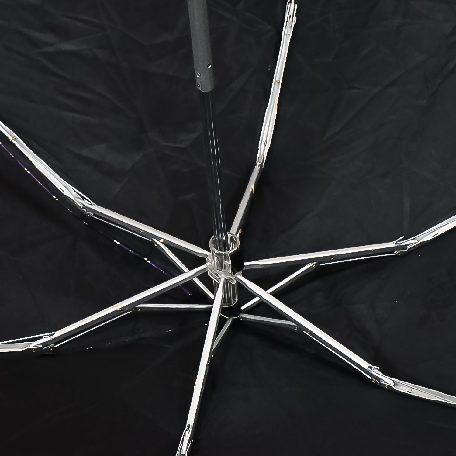 3-Fold & 5 Floor Sun Protective Solid Foldable Umbrella (1 Pc) Your Brand