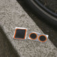 Bicycle Tire Repair Kit – Portable Puncture Repair Set with Adhesive (1 Set / Mix Design)