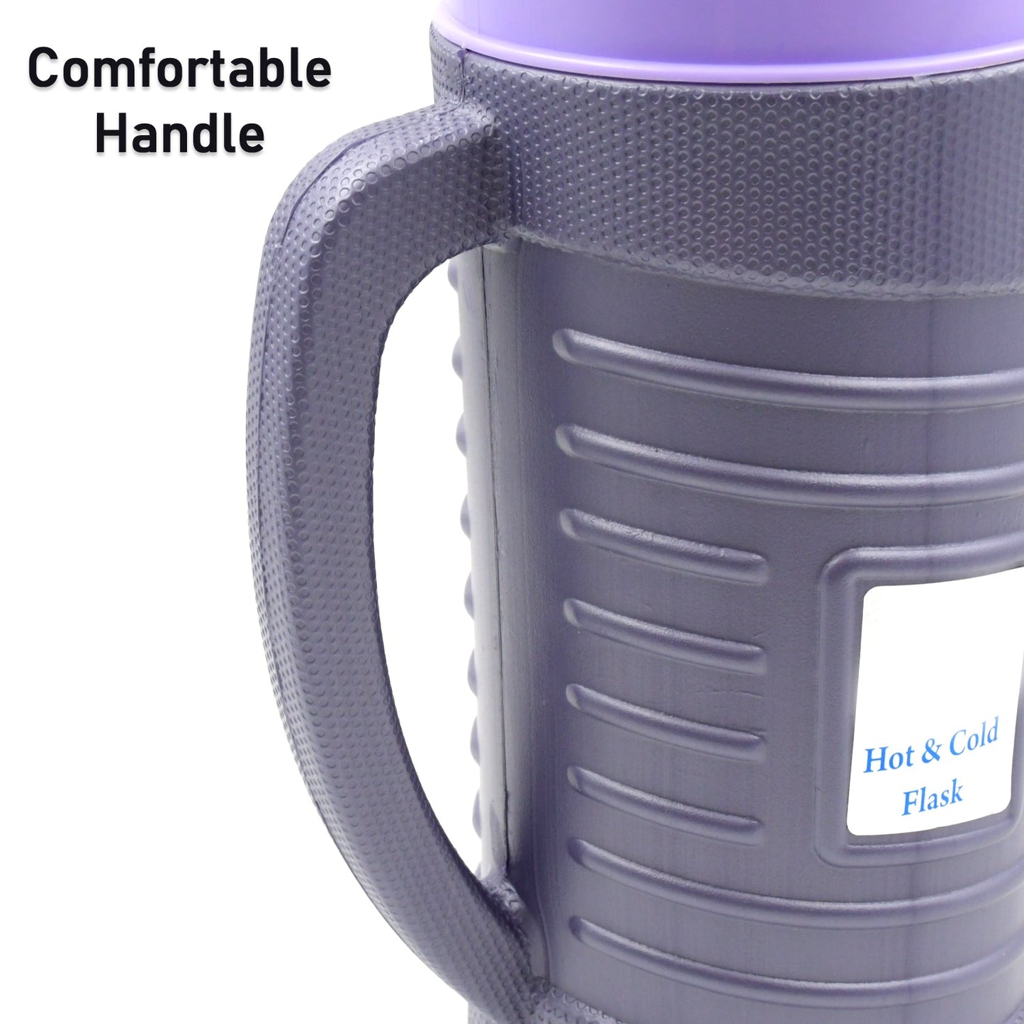 Portable stainless steel thermos