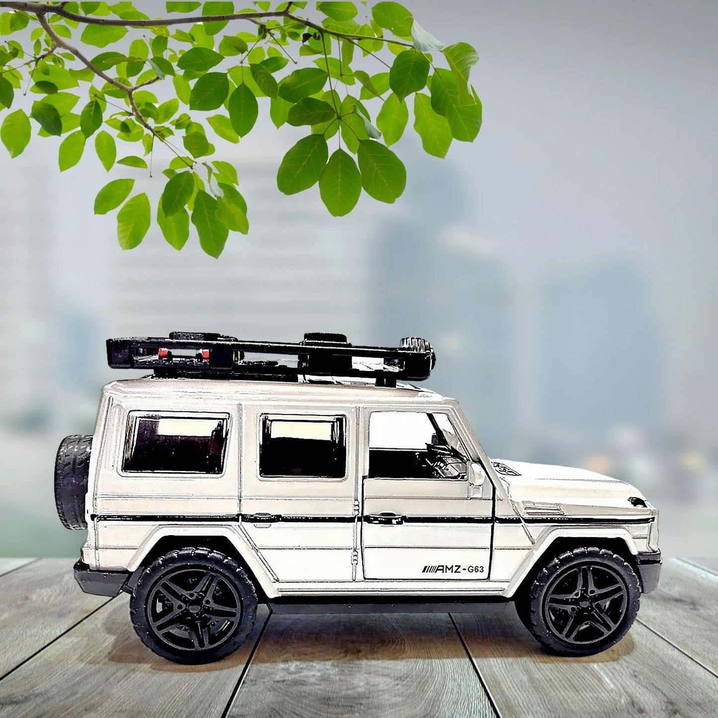 Alloy Metal Pull Back Die-cast Car, Jeep Model Car Off Road Die cast Metal Pullback Toy car with Doors Open Boys Gifts Toys for Kids Age 3+ Years (Pack of 1) Your Brand