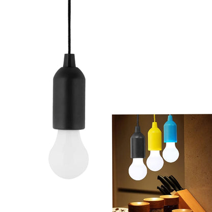 1pcs LED Bulbs Pull Cord Light LED Pull Cord Light Hanging LED Bulb Pull Wire Drawstring Light Bulb Black LED Pendant Lights Your Brand